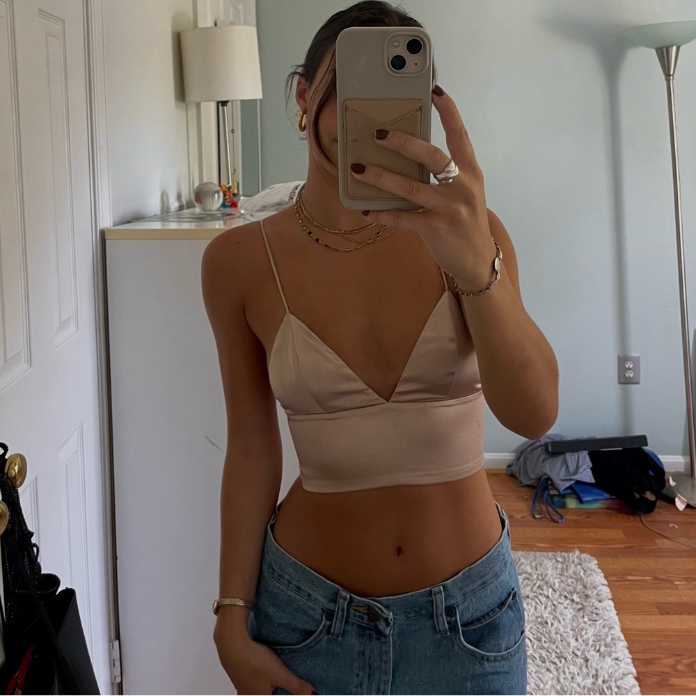 Silk mini top